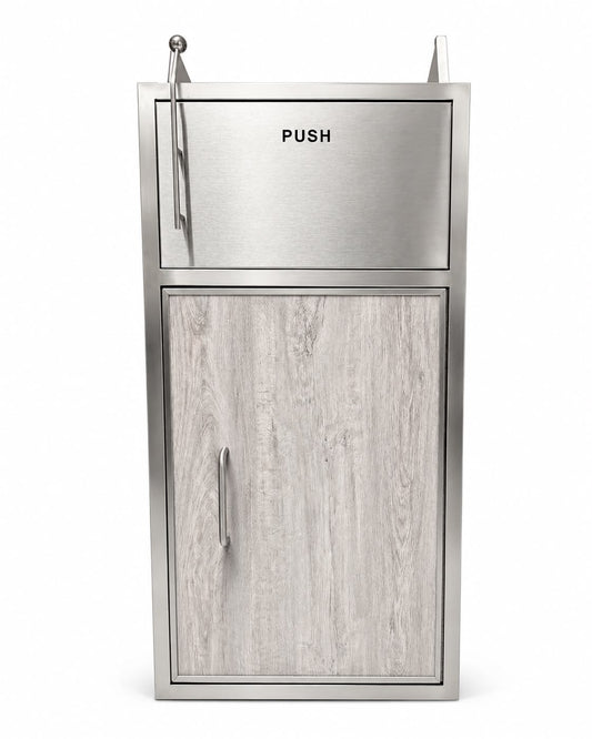 Commercial Waste Bin with Galvanised Liner