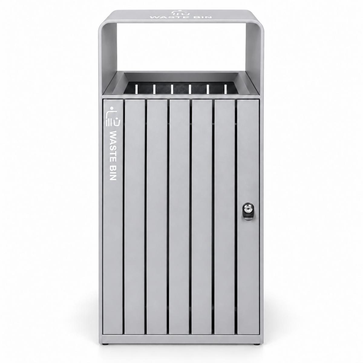 Commercial Stainless Steel Waste Bin